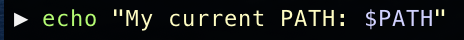   Screenshot showing the syntax highlighting package for Zsh.  