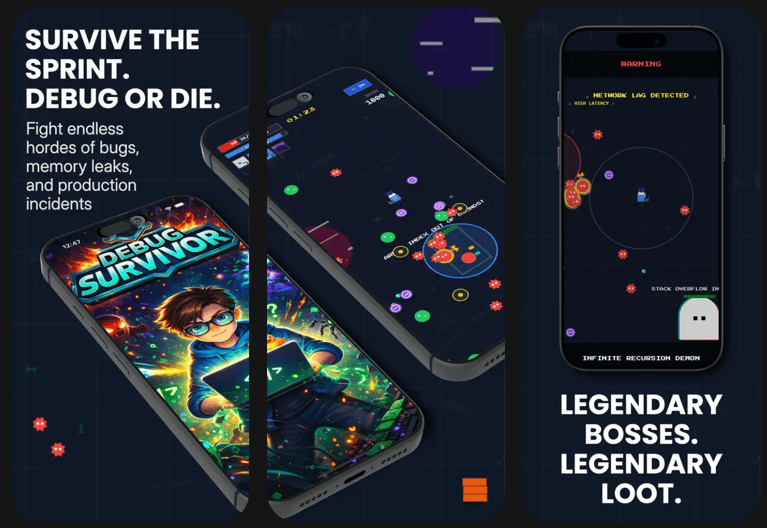   Application screenshots generated by    The App Launchpad   