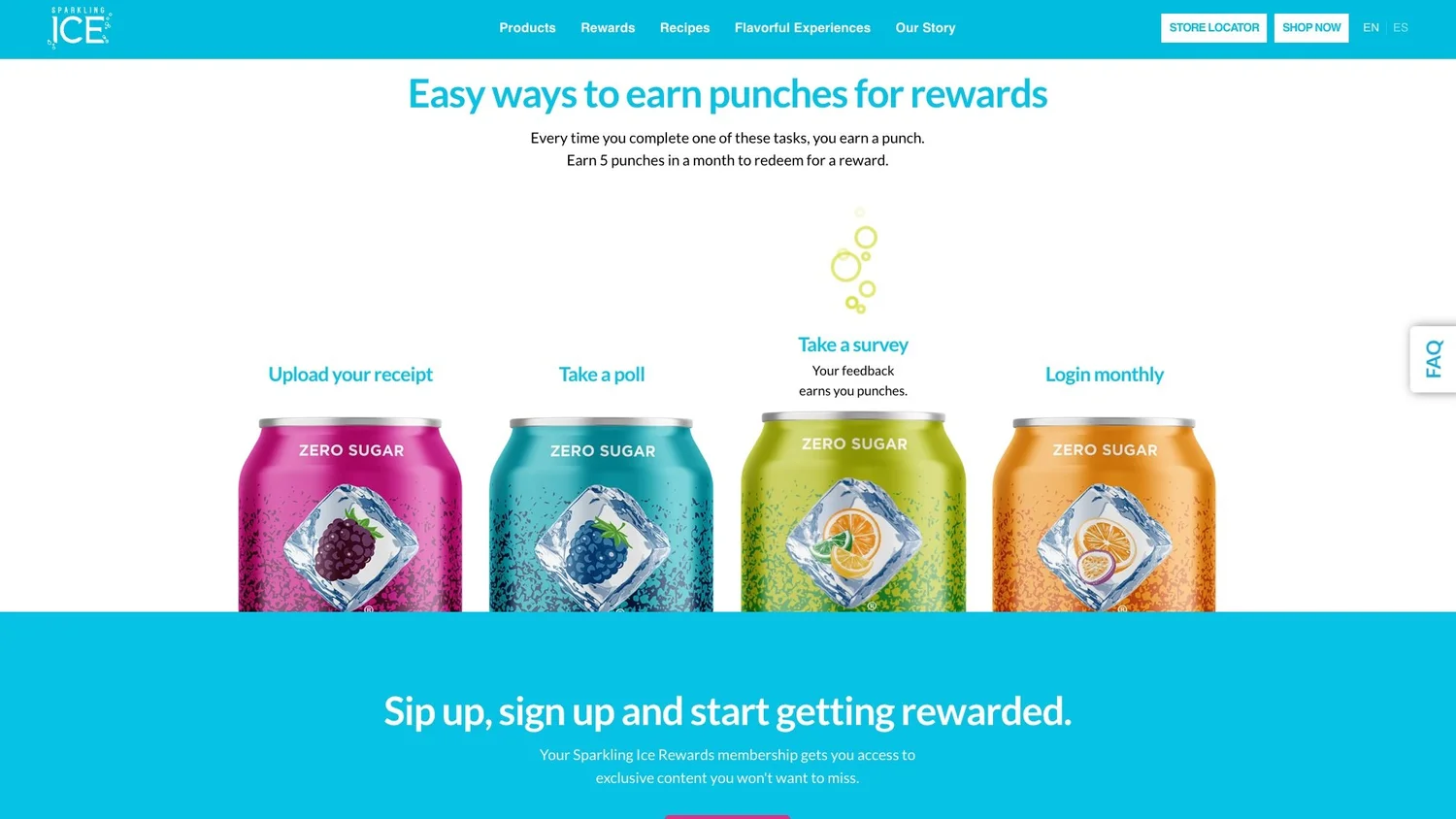Sparkling Ice Rewards screenshot