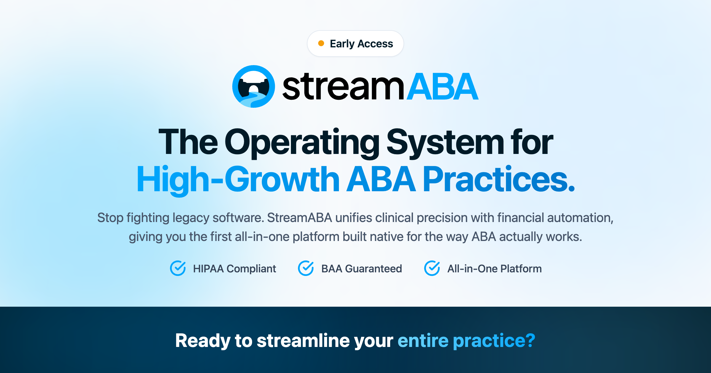 StreamABA screenshot